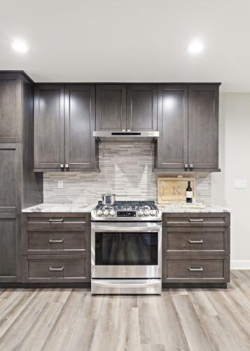 Oakwood Second Kitchen Range and Cabinets
